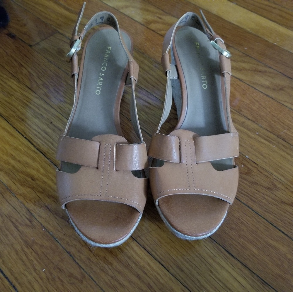 Wedge summer heels